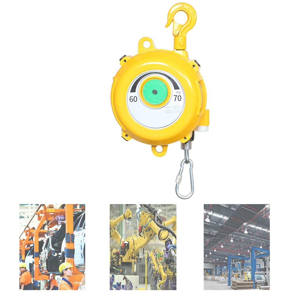 Retractable Spring Balancer, Retractable Balancer with 1.5M Long Wire Rope and Hook, Tool Balancer, Workshop and Automotive Equipment, Multifunctional Auxiliary Tools(22-30kg)