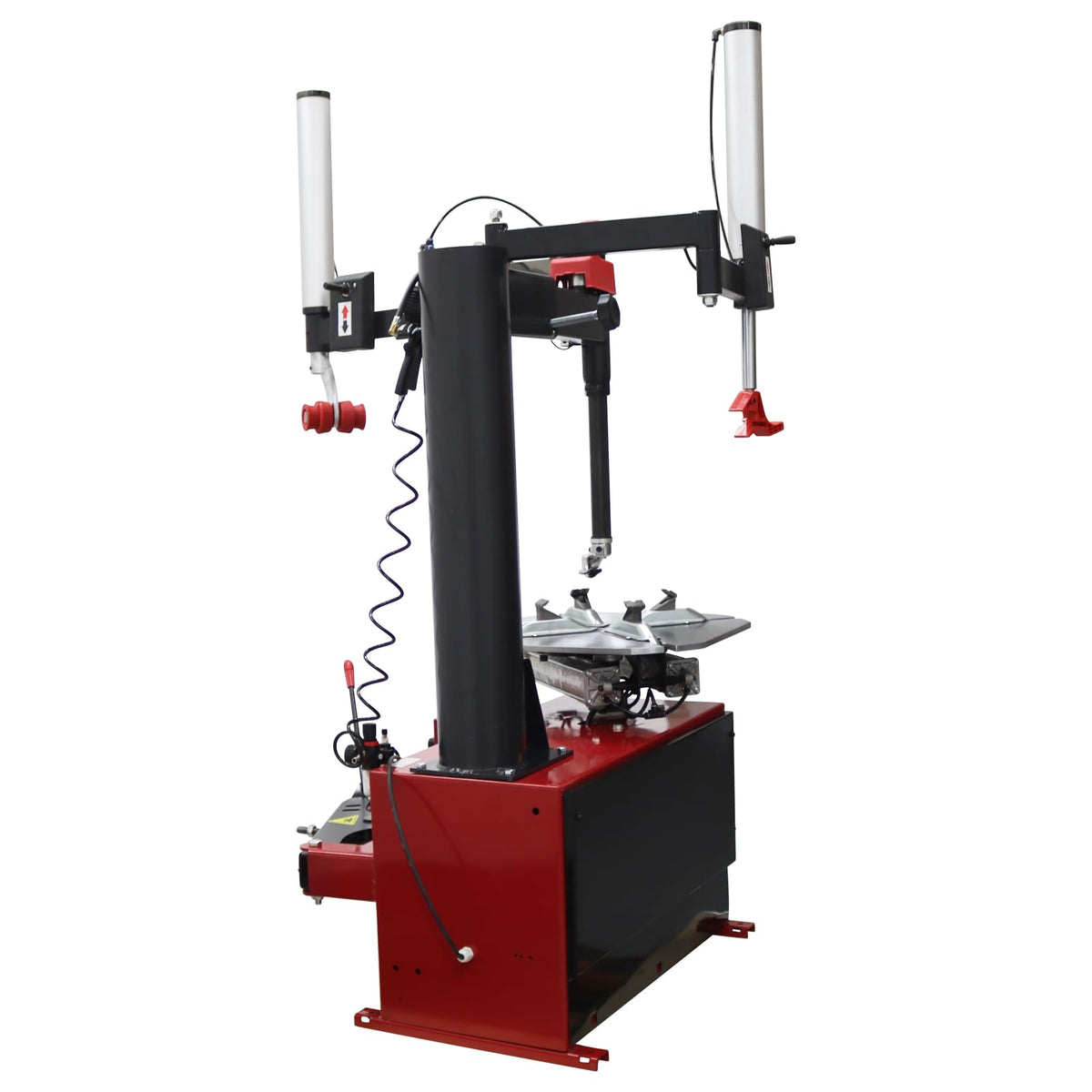 Tire Changer Machine with Auxiliary Arm Tire Changing Tool Heavy-Duty 24'' Tire Changer Wheel Machine for Car Repair Shops 110V 1.1KW