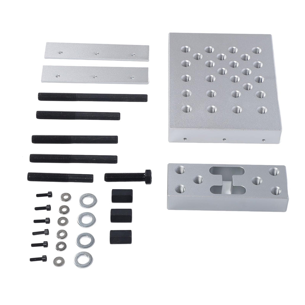 30 Ton Press Support Block Kit, Carbon Steel Bearing Removal Tool Set