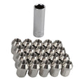 1 Set Stainless Steel Raceing Wheel Nuts M12*1.25 Lug Hex Universal Car Accessories
