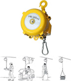 Spring Balancer Tool Balancer with Wire Rope and Hook for Workshop and Automotive Equipment(Size : 140-160kg)