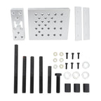 Universal Drill Press Support Plate Set – 30 Ton Capacity for Car Wheel Hub Bearing and Bushing Repair & Removal, Includes Positioning Plates and Spacer Blocks