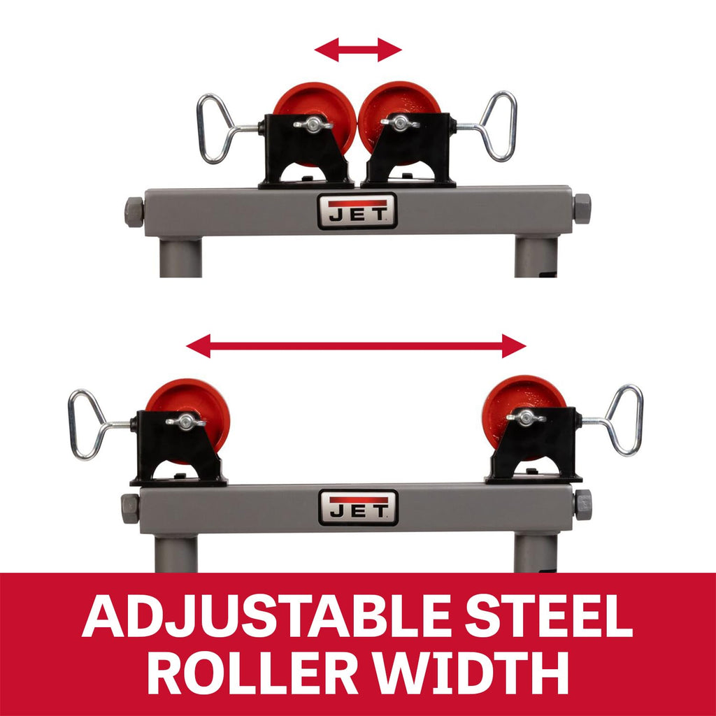 JET Pipe Roller Stand, 2500 Lb. Capacity (JT1-2403)