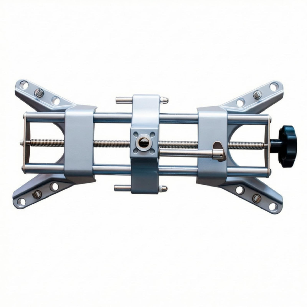 Wheel Alignment Fixture Adjustable Clamp Tool Bracket Jig with Hand Knob and Threaded Mechanism Alloy Construction for Stable Positioning Suitable for, 16MM Diameter