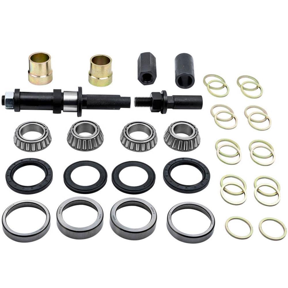 Rear Wheel Bearings and Installation Tool Kit Compatible with 1963 1964-1982 Corvette Models Includes Spindle Knock Out Tool