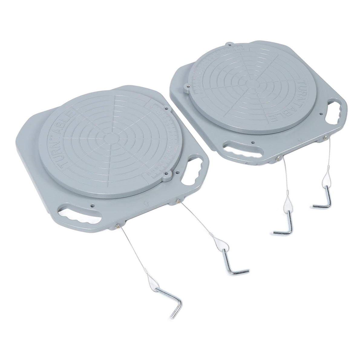 Wheel Alignment Turn Plate 5 Ton Capacity 360 Degree Rotation 2.4in Sliding Distance Wheel Alignment Turntable for Vehicle Van Provides Durability Turn Reliability Ensuring Mg