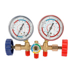 Refrigerant Manifold Gauge Air Condition Refrigeration Set Air Conditioning Tools with Hose and Hook