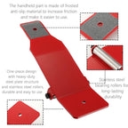 Portable Tire Jack Tool Portable Tire Jack Tool with Roller Plate Heavy Duty Tire Lifter Lifting Tool Duty Trolley Jack