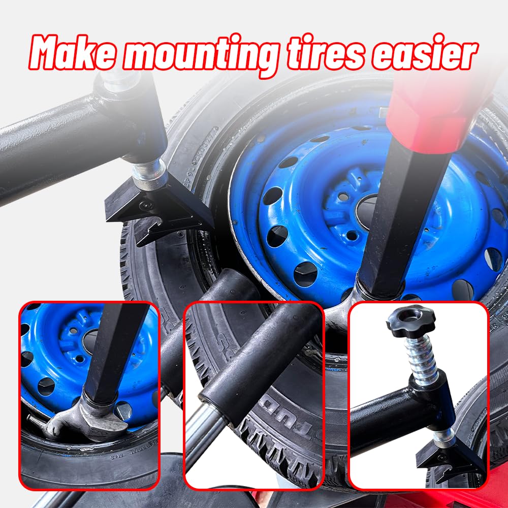 KATOOL Professional 28" Turn Table Tire Changer Machine Combo with Bead Blaster Wheel Balancer Machine Tire Machine Wheel Changers