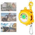 Retractable Spring Balancer, Tool Balancer with Hook and Wire Rope, Adjustable Balancer Retractor Hanging Holding Equipment, for Assembly Line, Workshop and Automotive Equipment (15-22kg