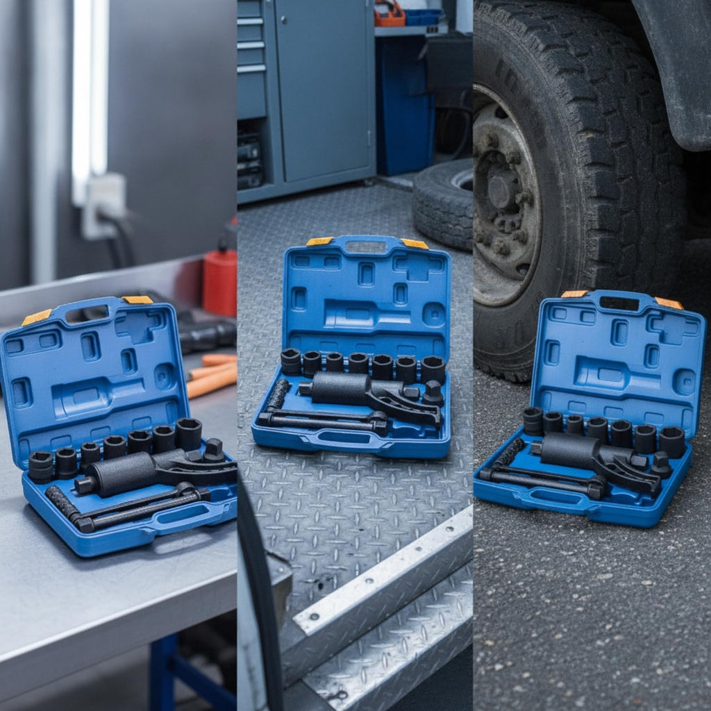 Wrench Kit with Carrying Case Portable Labor Saving Wrench Convenient Leverage Multiplier for Mechanics
