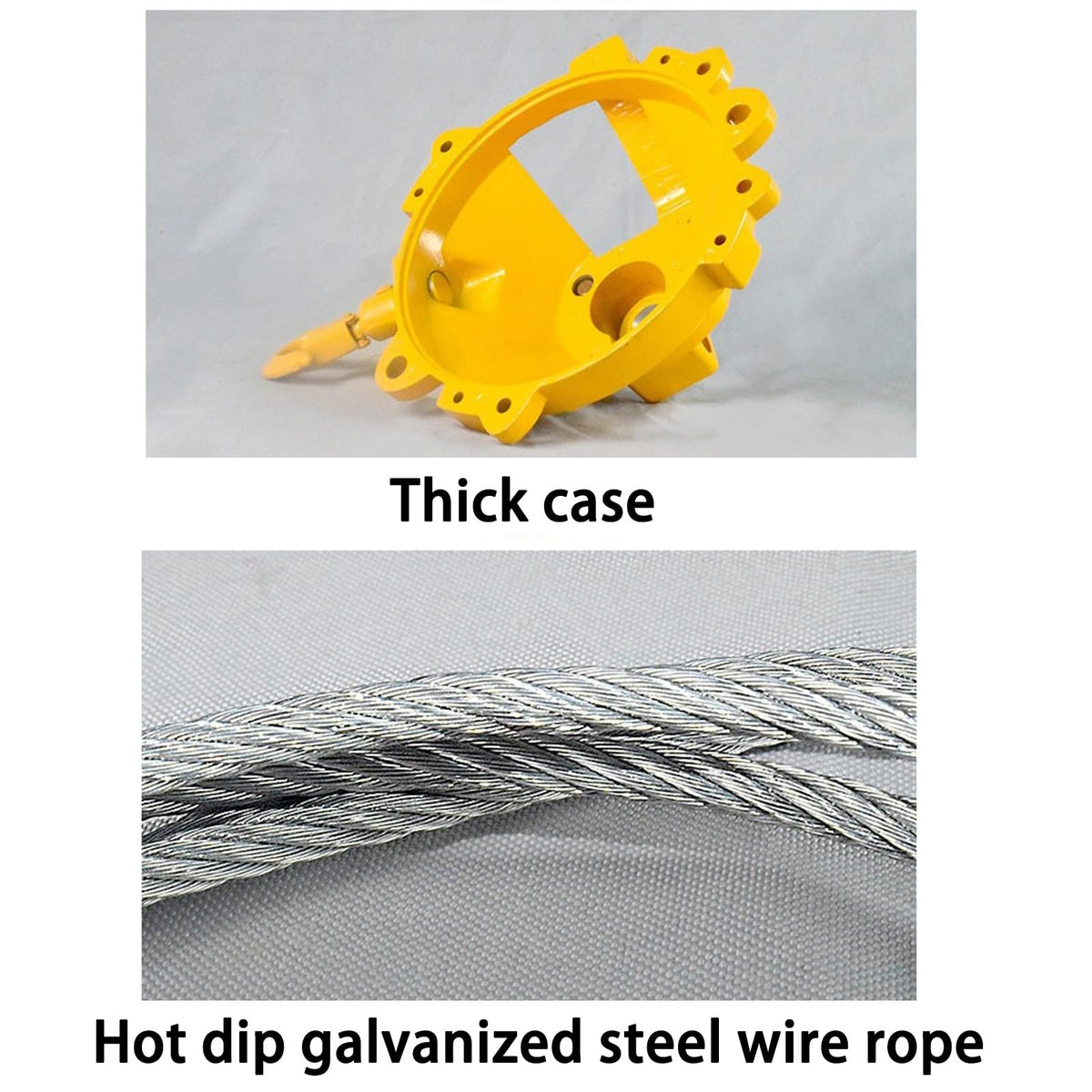 Retractable Spring Balancer Tool - 1.5M Wire Rope, Heavy-Duty Hook, Perfect for Workshop & Automotive Applications (1-3kg Capacity)