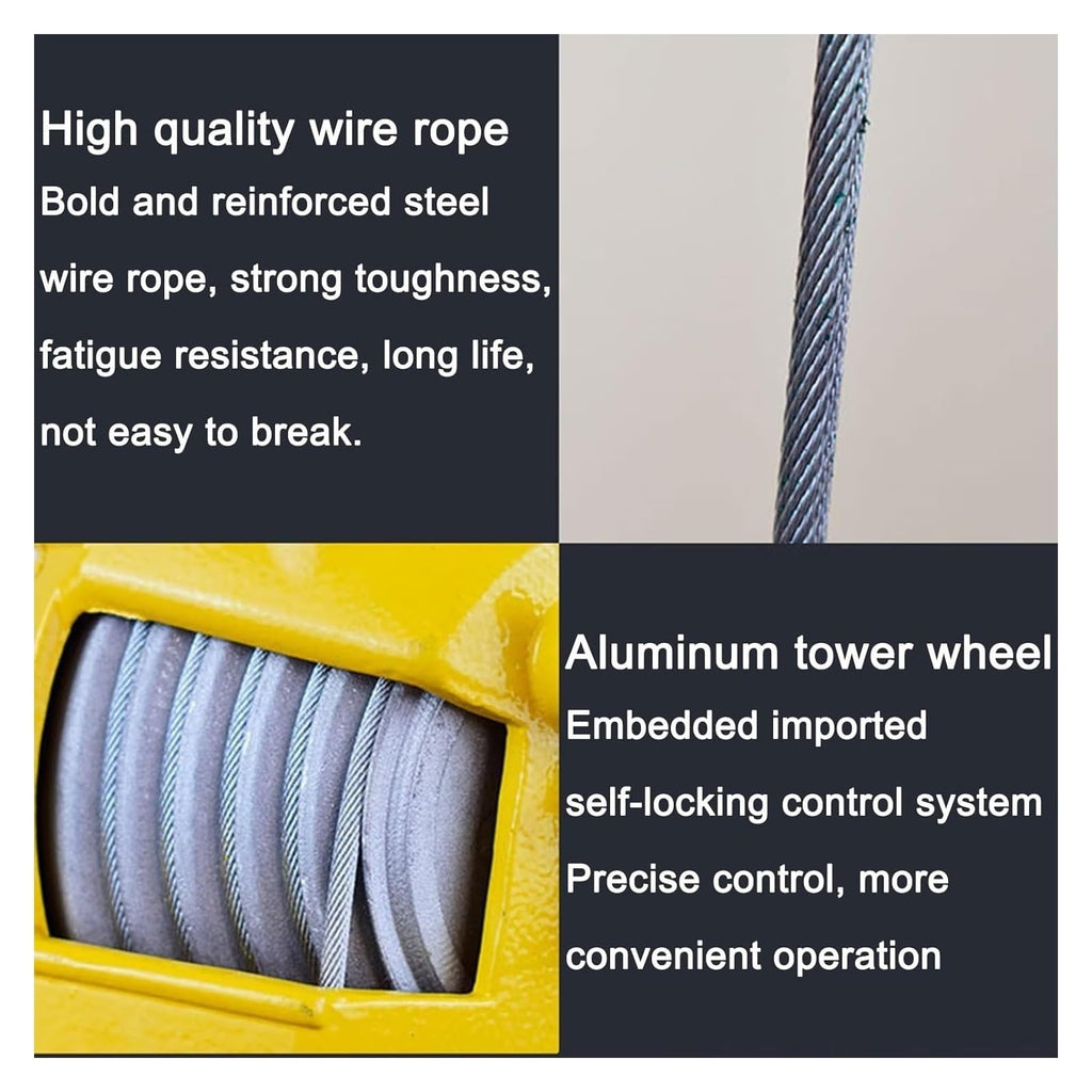 Spring Balancer Tool Balancer with Hook and Wire Rope,for Assembly Line,Workshop and Automotive installations(9-15kg