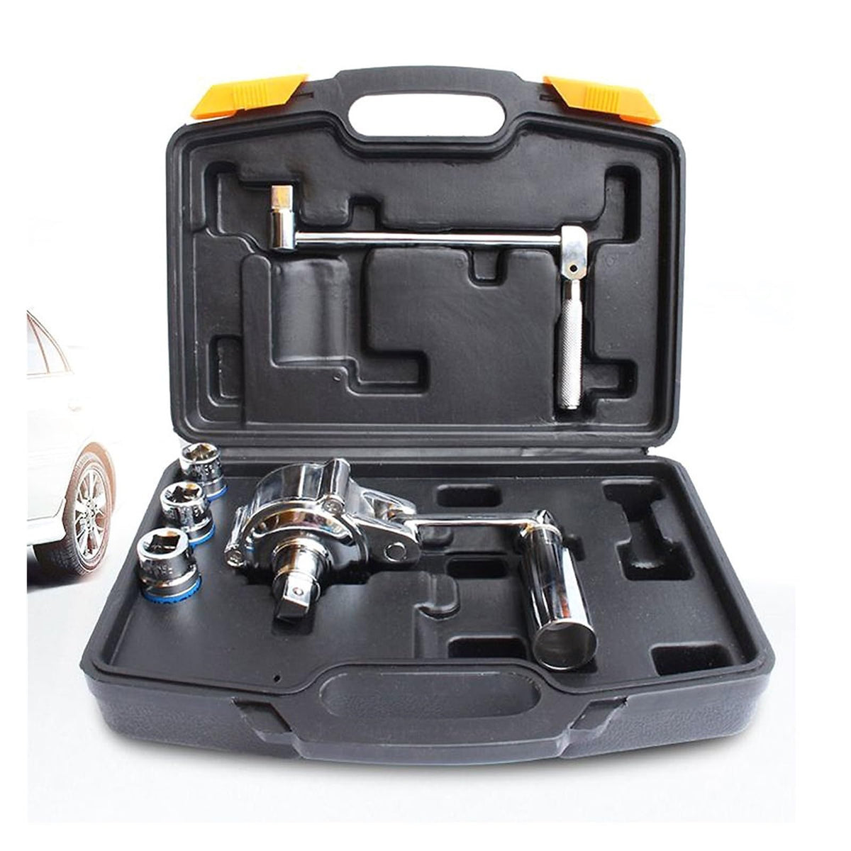 Torque Multiplier Wrench Lug Nut Remover Auto Tire Removal Effortless Wrench 17mm 19mm 21mm Car Repair Tools,