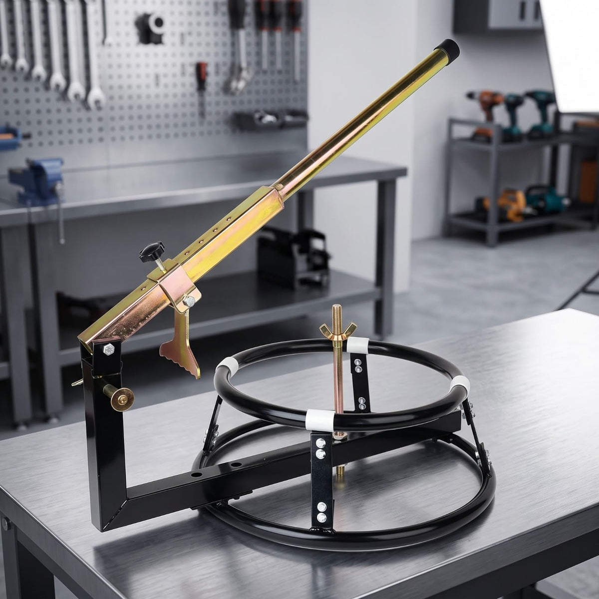 Motorcycle Tire Dismounting Tool Heavy Duty, Motorcycle Tire Removal Tool, for Workshop, Mechanics