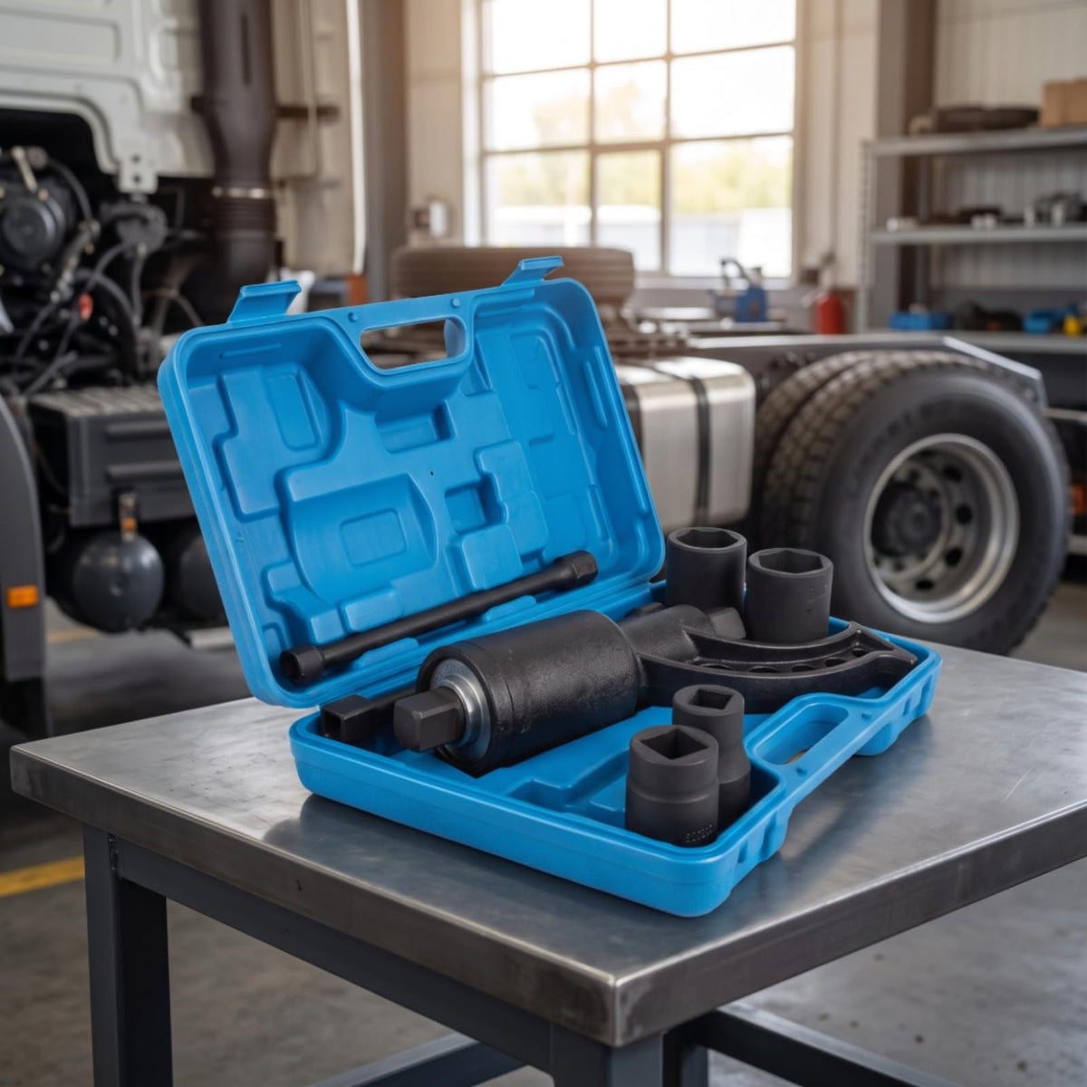 Torques Multiplier Wrench Manual Tire Wrench with Sockets for Mechanics