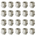 TRACER 20x Open Wheel Nuts M12 x 1.5 Taper Collar 60° 24 Spanner Width 21 mm Compatible with Daihatsu, Rocky 4x4 (F7), Rocky 4x4 (F9)