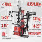 XK Wheel Changer Tire Changer Machine Rim Clamp 26 in,110V,610C