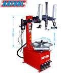 KATOOL KT-T830 Tire Changer and KT-B700 Wheel Balancer Combo, 2.0 HP 120V, Bead Blaster, Alloy Steel Jaw, Industrial Tire Repair and Balancing Machine for Garages