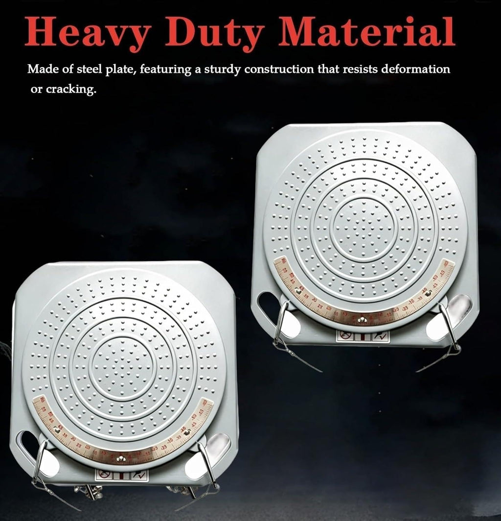 1 Pair Wheel Alignment Turn Plates for Cars