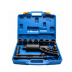 Truck Tire Wrench With 8 Socket Heads And Sturdy Crank Handle 1 65 Gear Ratio Lug Nut Remover Vanadium Steel Body Suitable For Heavy Vehicle Maintenance Workshop Use