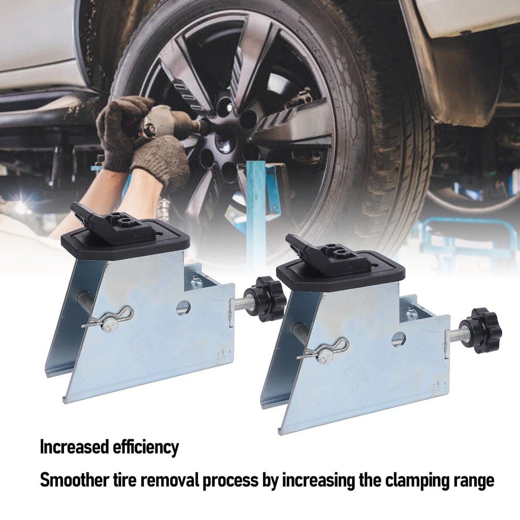 Luocute 4Pcs Tire Changer Machine, Motorcycle Adapter Improve Efficiency Long Durability Tire Machine Adapter for Car ATV Dirt Bike