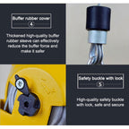 Spring Balancer, Tool Balancer with Hook and Wire Rope, for Assembly Line, Workshop and Automotive Equipment, Multifunctional Auxiliary Tools, Retractable Spring Tool Hang,40-50kg