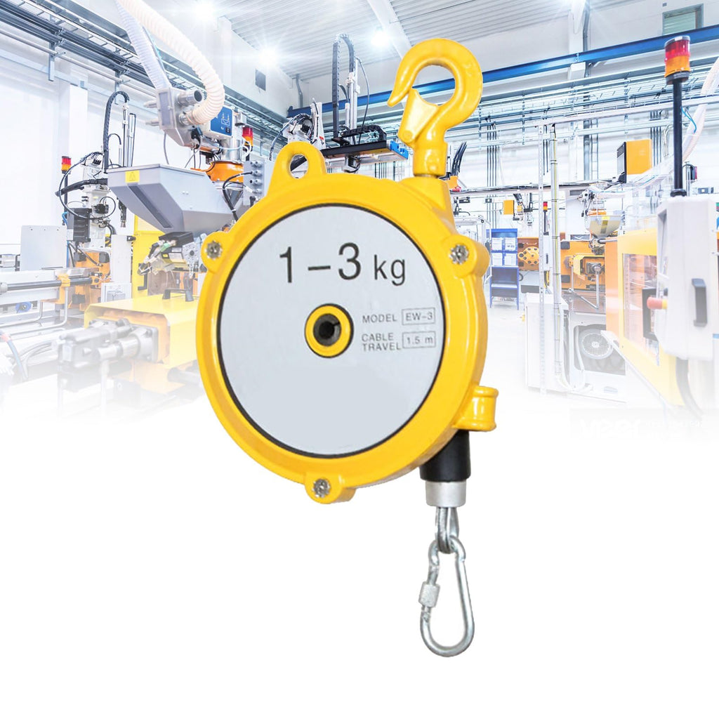 Retractable Spring Balancer - Adjustable Tool Balancer with Hook/Wire Rope for Workshop/Automotive Equipment, 1pcs(40-50kg)