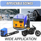 Professional Grade 1000W Portable Tire Grooving Machine - Cutting Width 2-14mm, Blade Heating System, Portable Tire Grooving Machine for Sa-fety Protection of Car/Truck/Off-Road Tires