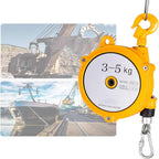 Spring Tool Balancer Retractable High Load Capacity Durable Balancer with Aluminum Bevel Gear – Ideal for Industrial Construction, Warehousing, and Maintenance Work(9kg)