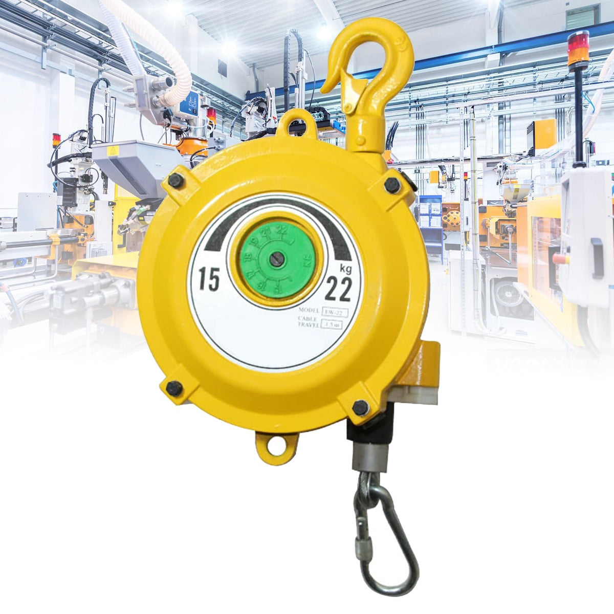 Heavy-Duty Tool Balancer 1-70kg Load for Workshop & Automotive Assembly Line (5-9kg) - Ideal for Tools, Equipment, Efficient Workflow, and Enhanced Productivity