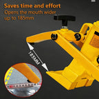 Hydraulic Bead Breaker Tool with Foot Pump and Air Hose for Truck and Tractor Tires,Pneumatic Bead Breaker Tool - Hydraulic Tire Changer with Foot Pump