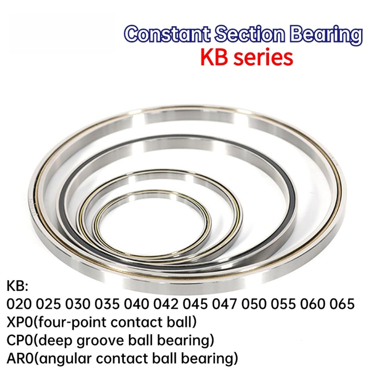 1PCS KB020 025 030 035 040 042 047 XP0 CP0 AR0 Thin Wall Constant Section Bearing Thickness 7.938mm 0.3125 inch(KB055XP0)
