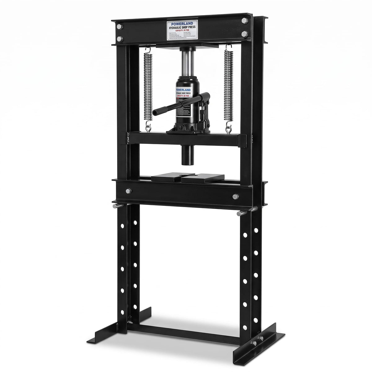 12 Ton Hydraulic Shop Press, 26000 Lbs Automotive Bearing Press