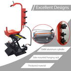 Pneumatic Tire Electric Lift Balancing Machine, 165 LBS Tire Elevator Lifting Device,75-mm AL Bearing-Linked Wheel Lifter