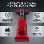 Manual Tire Bead Breaker, 27mm Interface, Portable