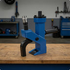 Tire Pressing Tool Compact Bead Press Tool Ergonomic Bead Pressing Clamp for Home Mechanics, Repair Shops, Blue
