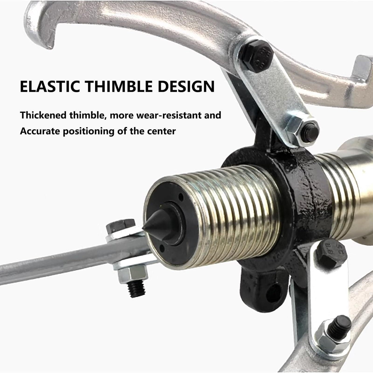 Wheel Bearing Puller Separator, Split Hydraulic Gear, 30T/66,000lb Max Capacity, 2-Jaw or 3-Jaw, R2 3/8 Joint, Can be Used Vertically or Horizontally(10T/22000LB)