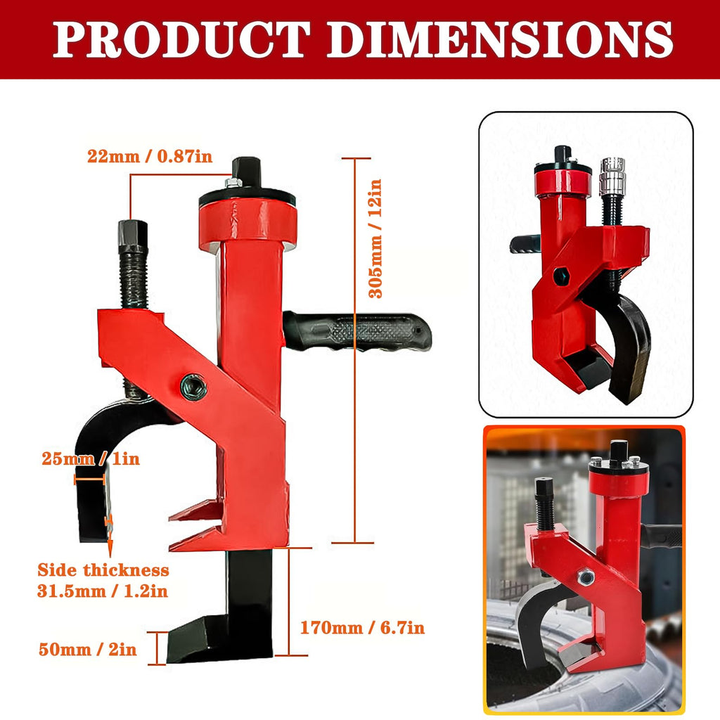 Heavy Duty Tire Bead Buster Tool for Car, Truck, ATV, RV Tires