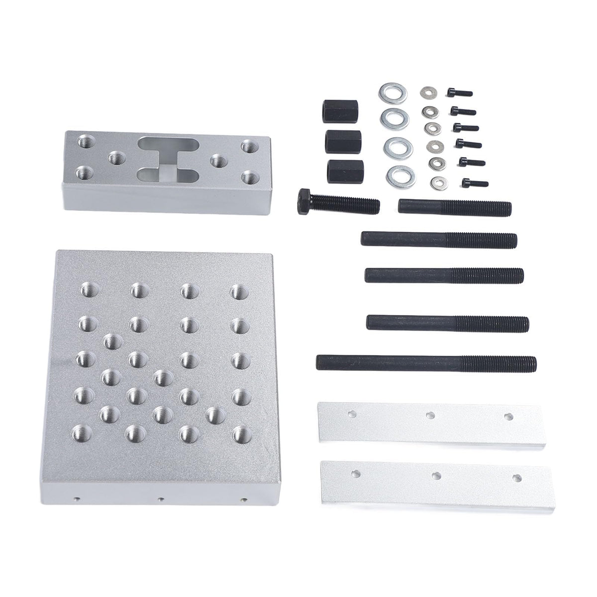 30 Ton Drill Press Support Block Kit, Carbon Steel Bearing Removal
