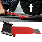 Portable Tire Jack Tool Portable Tire Jack Tool with Roller Plate Heavy Duty Tire Lifter Lifting Tool Duty Trolley Jack