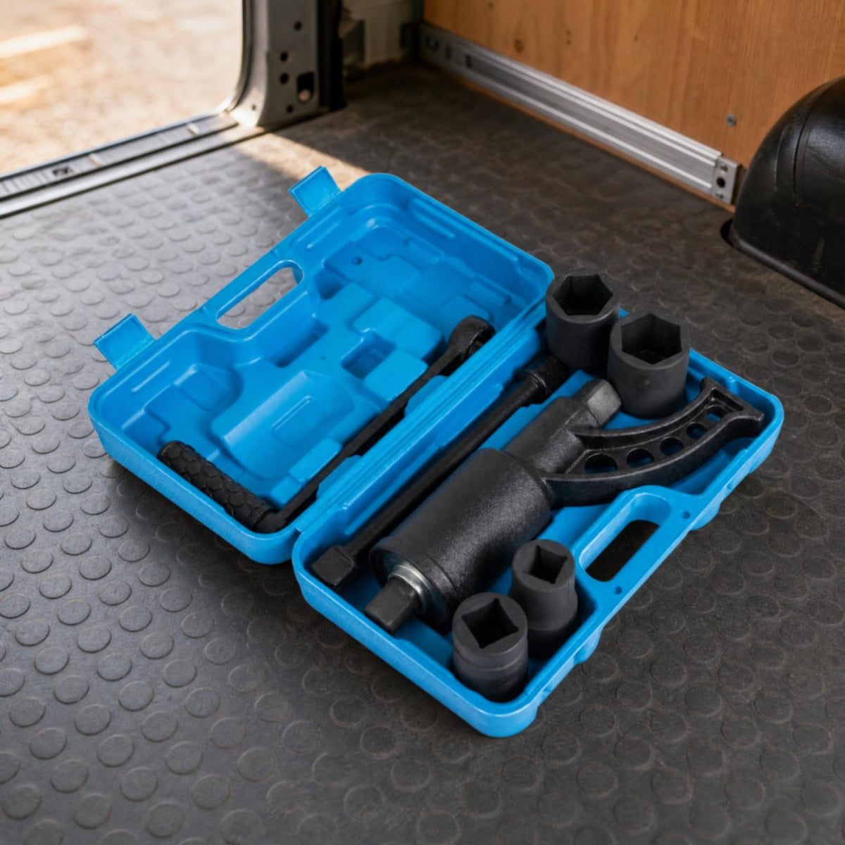 Milageto Wrench Set with 325 Mm Handle for Passenger Cars and Commercial Trucks in Garages