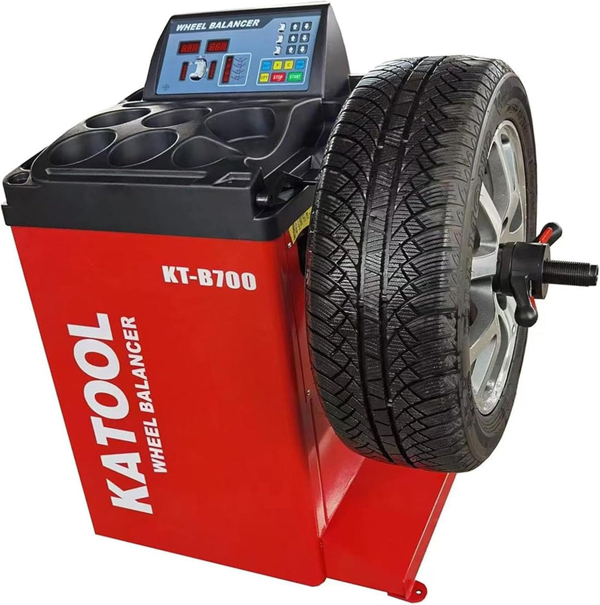 2.0HP KT-T810 Tire Changer with Bead Blaster & KT-B700 Wheel Balancer Tire Repair Wheel Changers Combo
