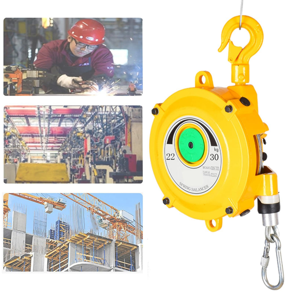 Spring Balancer,Hanging Retractable Tool Spring Balancer,Tower Type Pneumatic Combination Strapping Tool Balancing Lifting Jack,Multifunctional Auxiliary Tools(15-22kg
