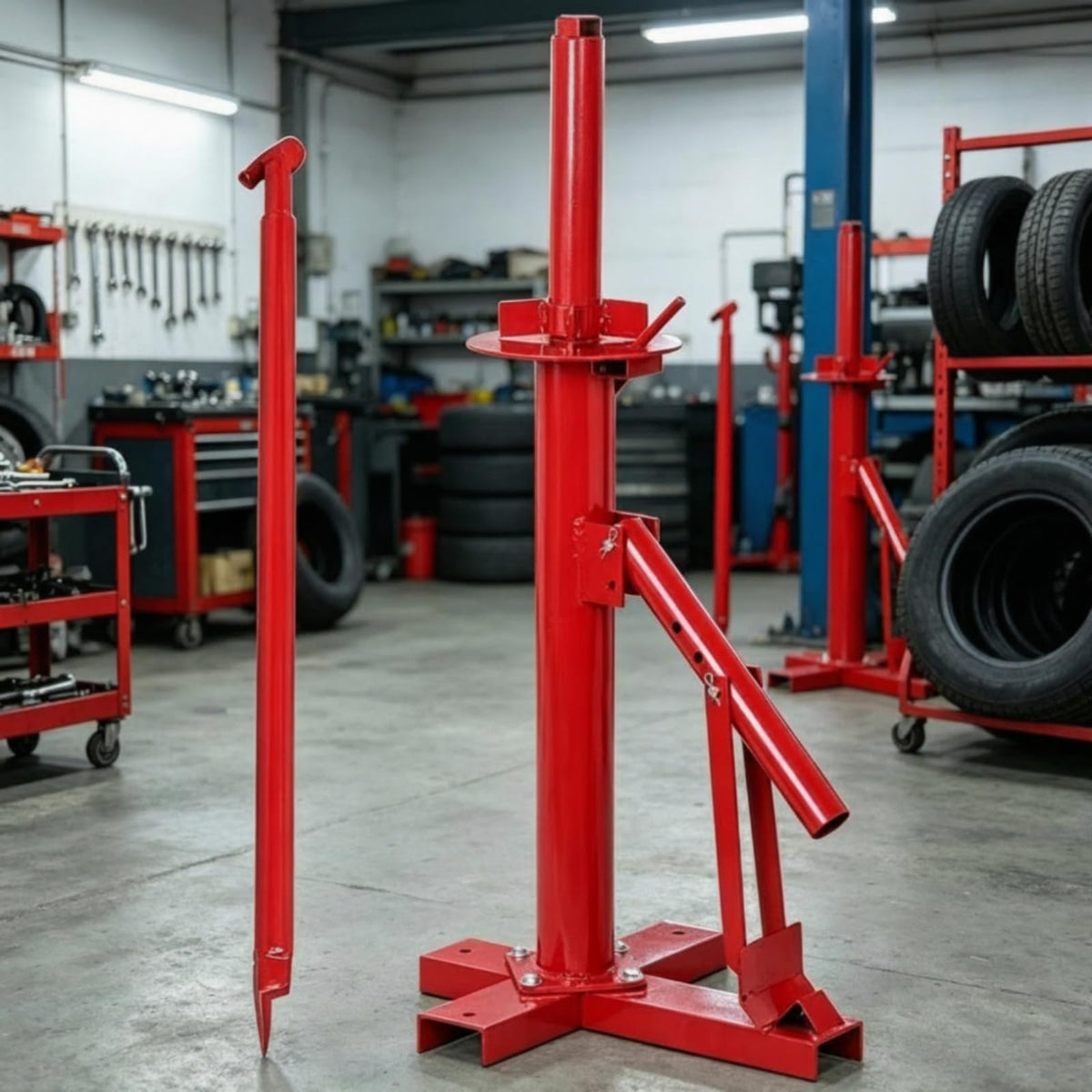Manual Tire Changer Heavy-Duty Tire Changer with Thick Tool for Mechanics