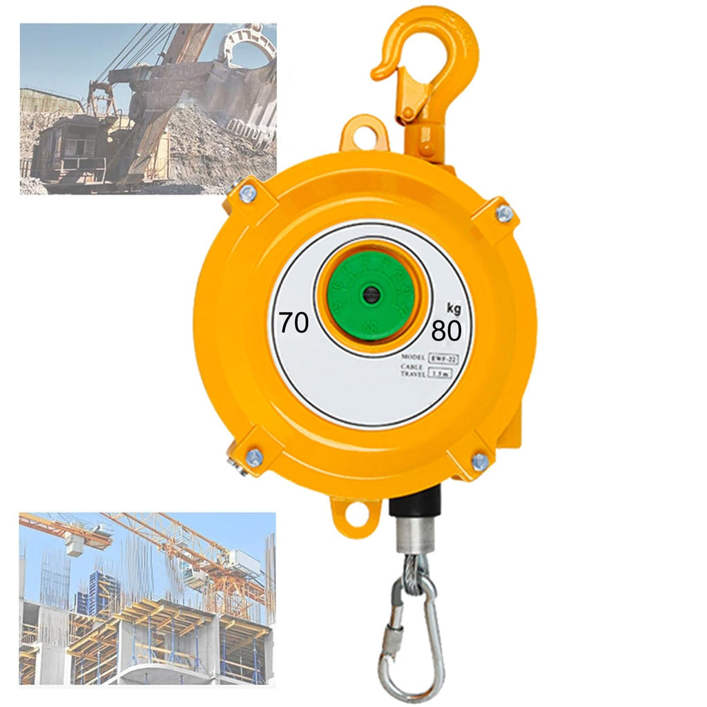 Spring Balancer Tool, Retractable Spring Balancer Tool Suspension, Strong Bearing Capacity, Multifunctional Load Balancer, for Hang, Carry and Remove Tools(1-3kg)