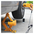 Trailer Jack, Electric Scissor Jack Horizontal 2T Tire Changing Tool, Car Screw