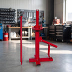 Simhoa Tire Changing Equipment Manual Tire Changer Hand Tool Machine Lever Steel Frame Fixed Base Compact Profile Suitable for auto Shops Home garages Roadside Service