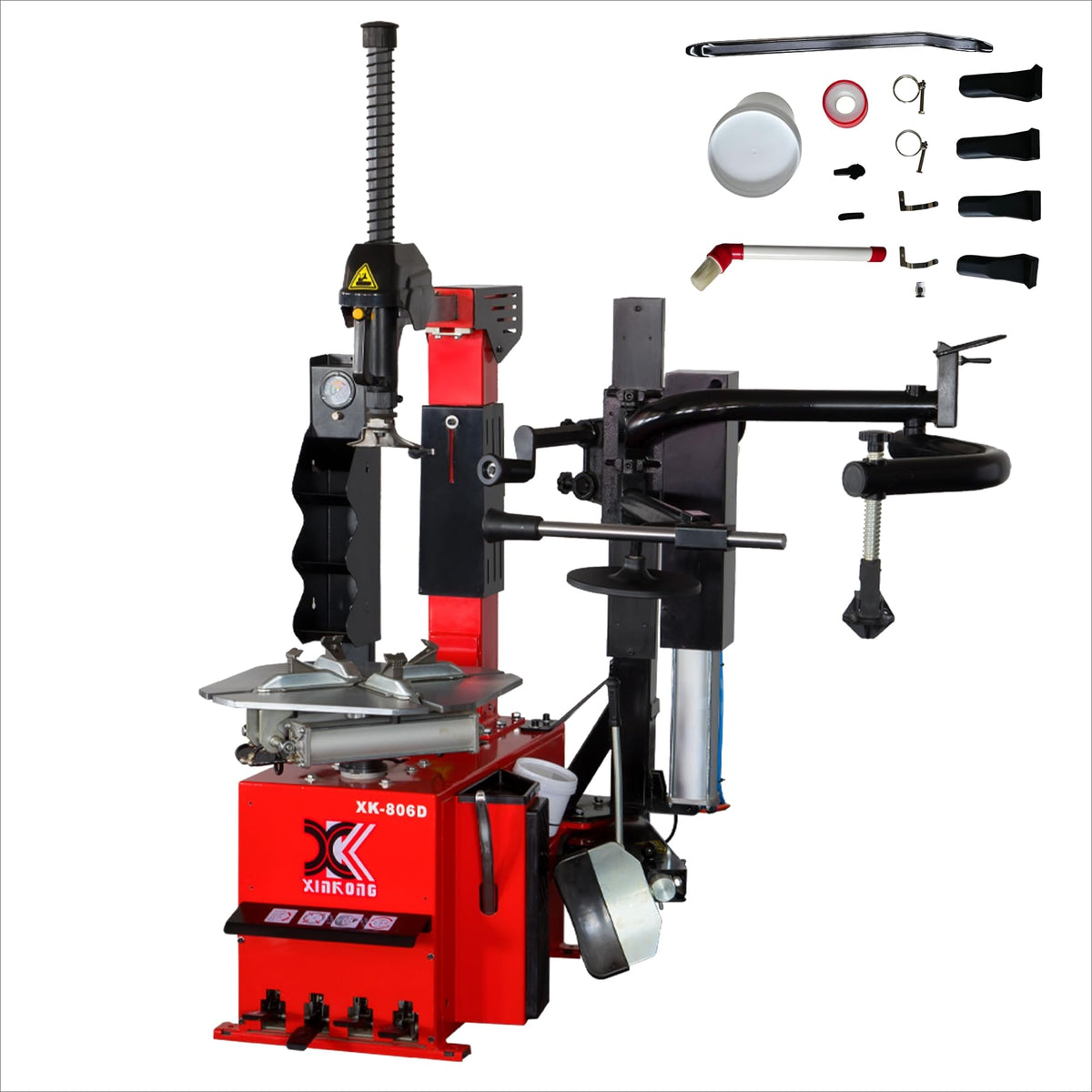 XK Wheel Machine,Wheel Changers, Rim Clamp 24 in,2.0HP,110V,806D