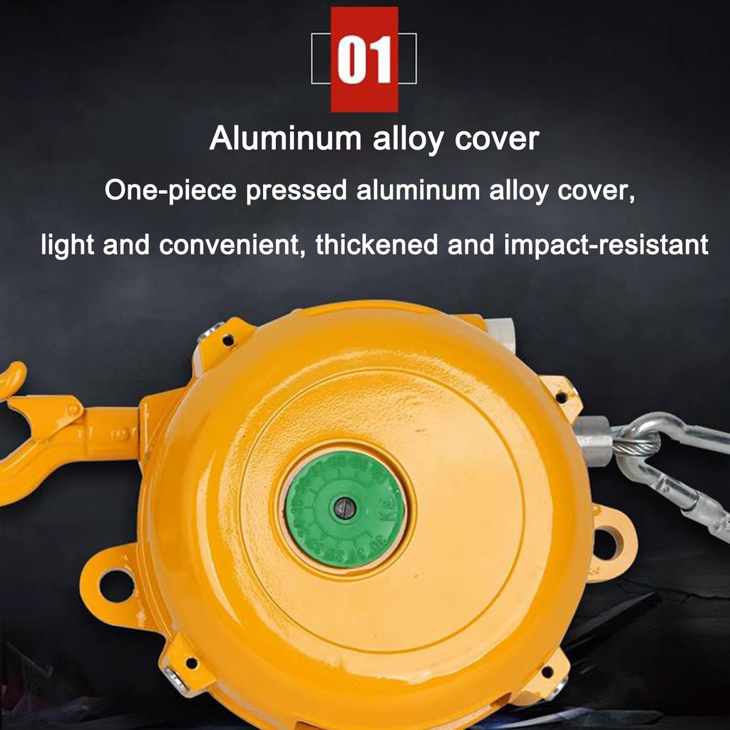 Retractable Spring Balancer, Hanging Retractable Tool Spring Balancer with Self-Locking Function, Workshop and Automotive Equipment, Multifunctional Auxiliary Tools (Color : 5-9kg)